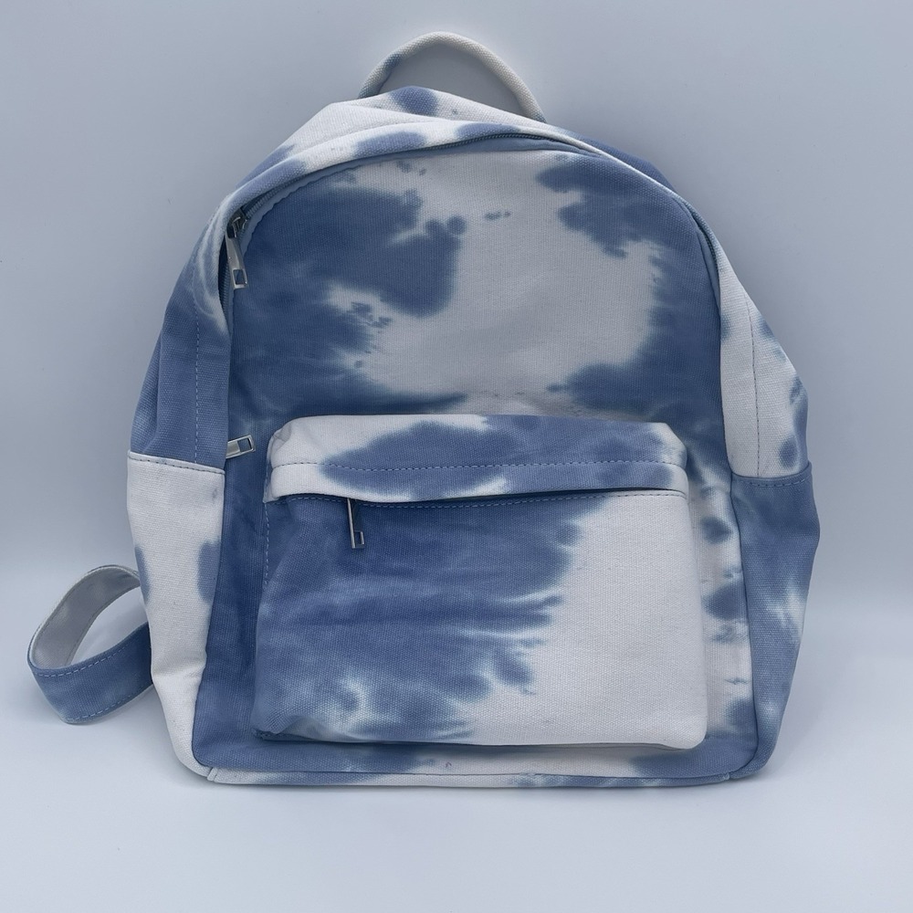 BP. Blue Tie‎ Dye Canvas Backpack Large Adjustable Straps Nordstrom New